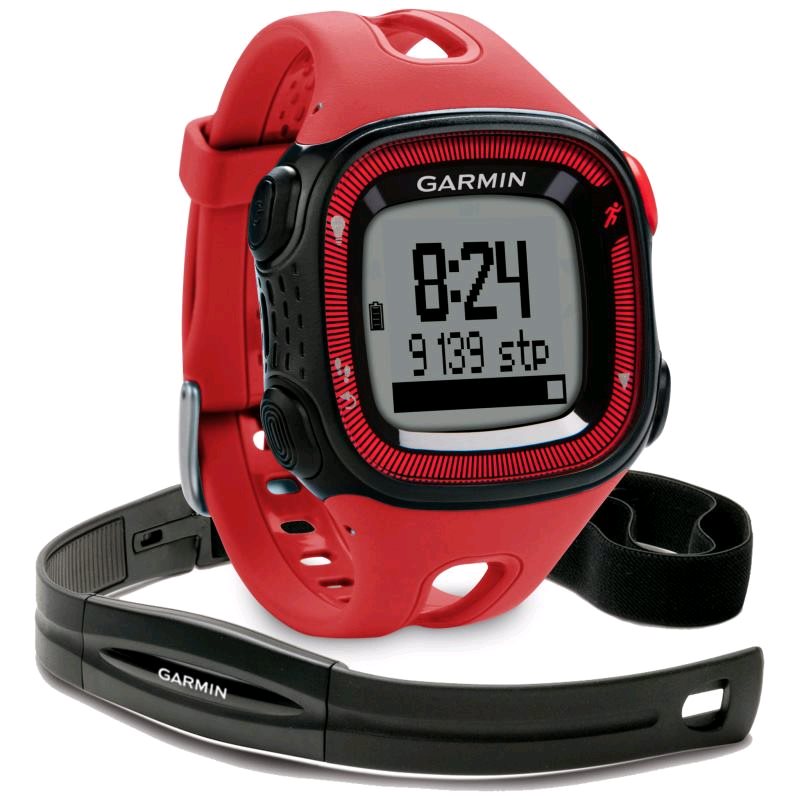 Garmin Forerunner 15 Red and Black 