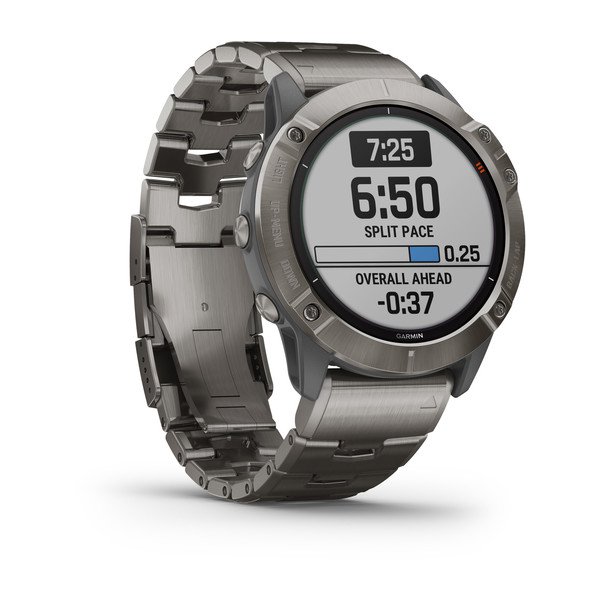 010-02157-24,Garmin Fenix 6X Pro 51mm Solar Edition Titatnium