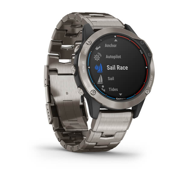 Garmin Quatix 6 Titanium Grey With Titanium Band UAE