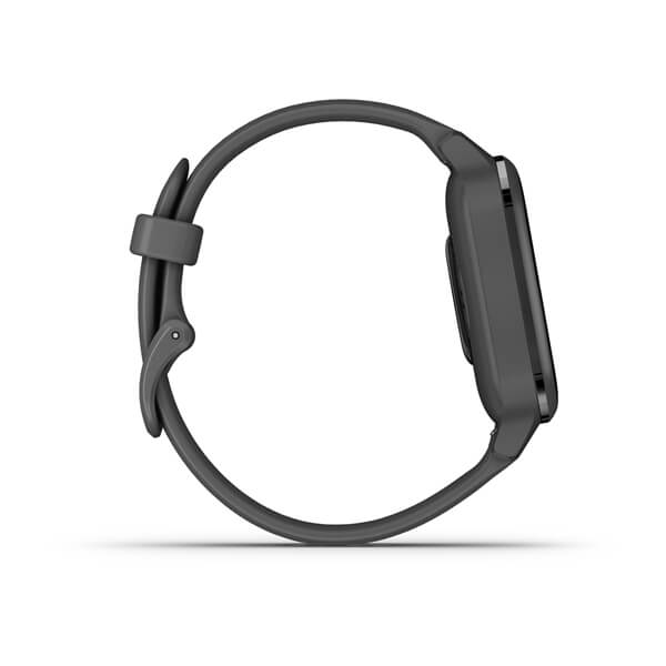 Garmin Venu SQ Slate Aluminium Bezel with Shadow Grey Case and Silicone Band