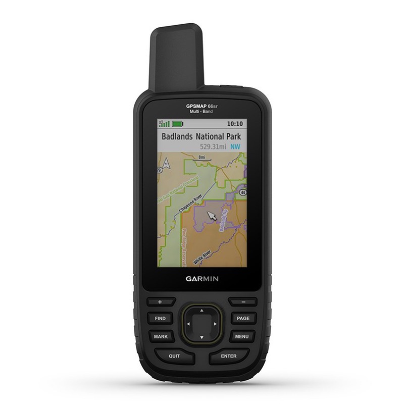 Garmin GPSMAP 66sr Multi-Band/GNSS Handheld with Sensors and TOPO Maps