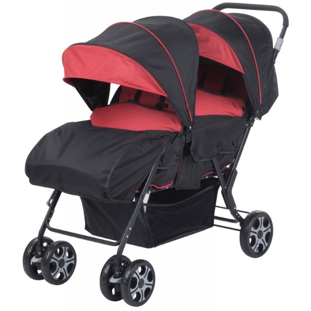 Safety 1st Tandem Teamy Stroller Ribbon Red Chic,1151668000