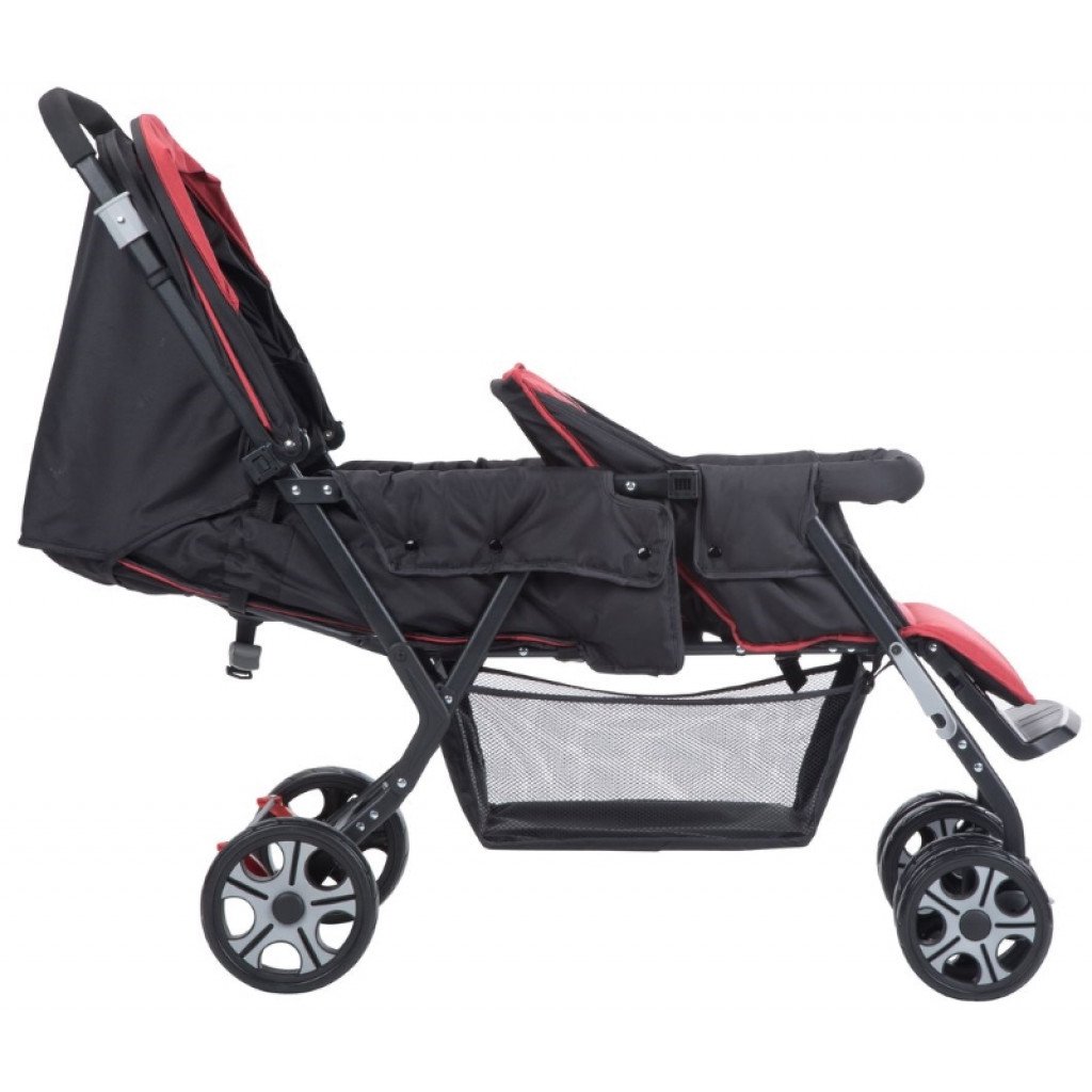 Safety 1st Tandem Teamy Stroller Ribbon Red Chic,1151668000