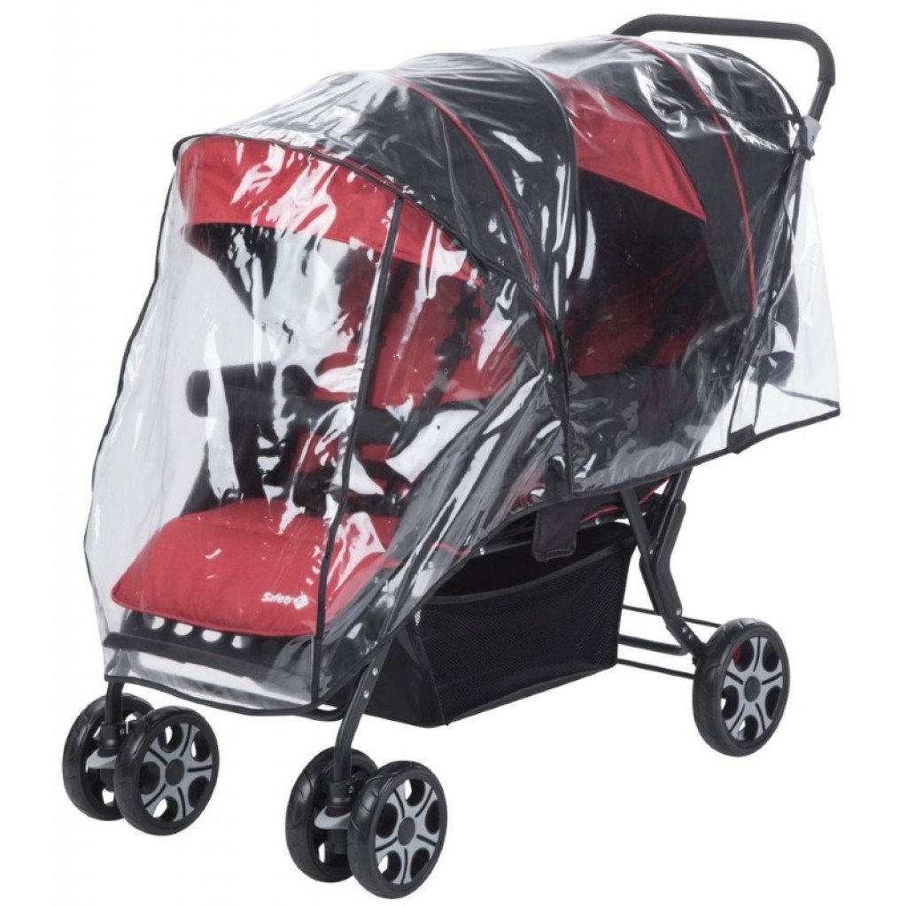 Safety 1st Tandem Teamy Stroller Ribbon Red Chic,1151668000