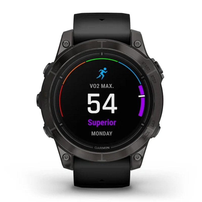 Garmin Epix Pro Gen 2 Sapphire Edition 47 mm Carbon Grey DLC Titanium with Black Band Watch Best Price in Dubai