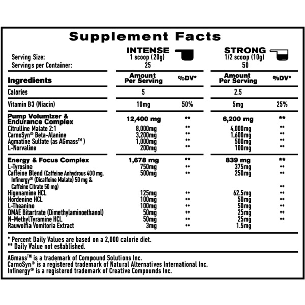 1Up Nutrition All In One Pre Workout