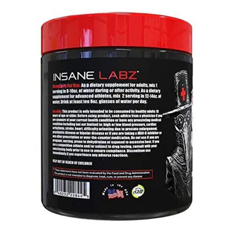 Insane Labz Surgeon BCAA 30 Servings - Fruit Punch Best Price in Abu Dhabi