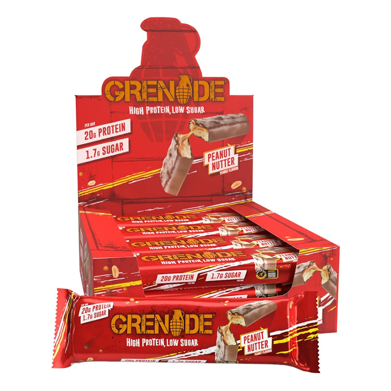 Grenade Carb Killa Box 1x12 Protein Bars Peanut Nutter