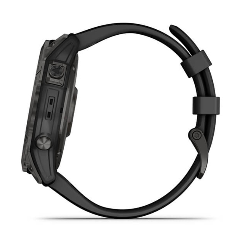 Garmin fenix 7X Sapphire Solar Carbon Gray DLC Titanium with Black Band 51 MM Watch Best Price in Abu Dhabi