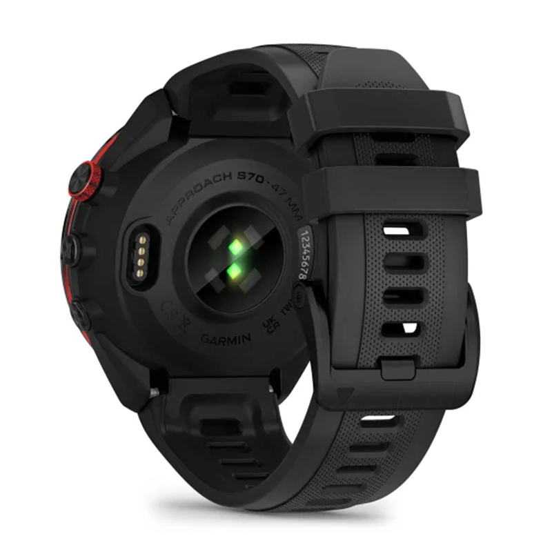 Garmin Approach S70 Black Ceramic Bezel with Black Silicone Band Watch 47 mm Best Price in UAE