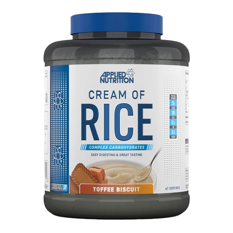 Applied Nutrition Cream of Rice 2 Kg - Toffee Biscuit