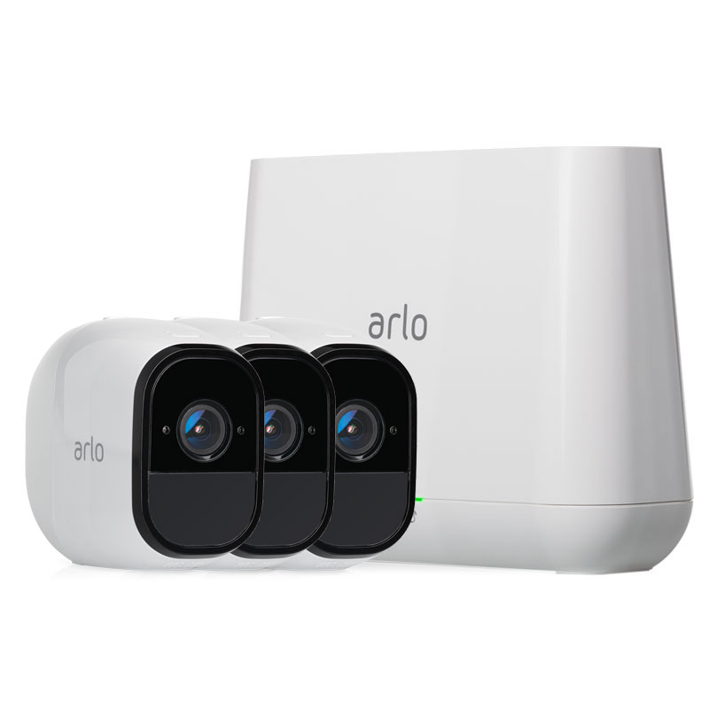 Netgear Arlo Pro Smart Security System with 3 Cameras (VMS4330)