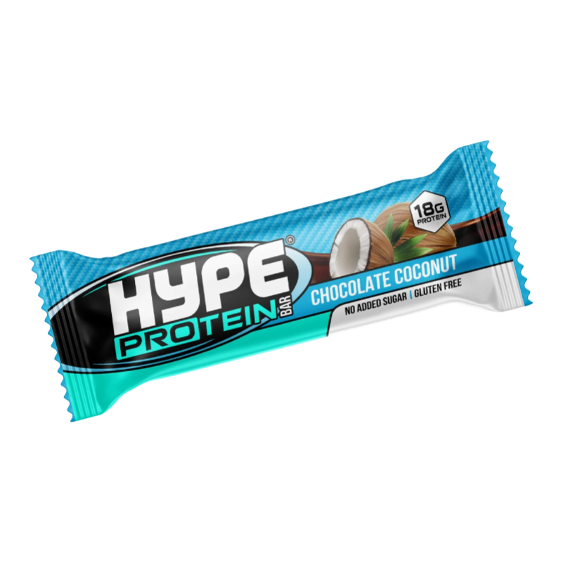 Hype Protein Bar 55 G 20 Bars Per Box - Chocolate Coconut