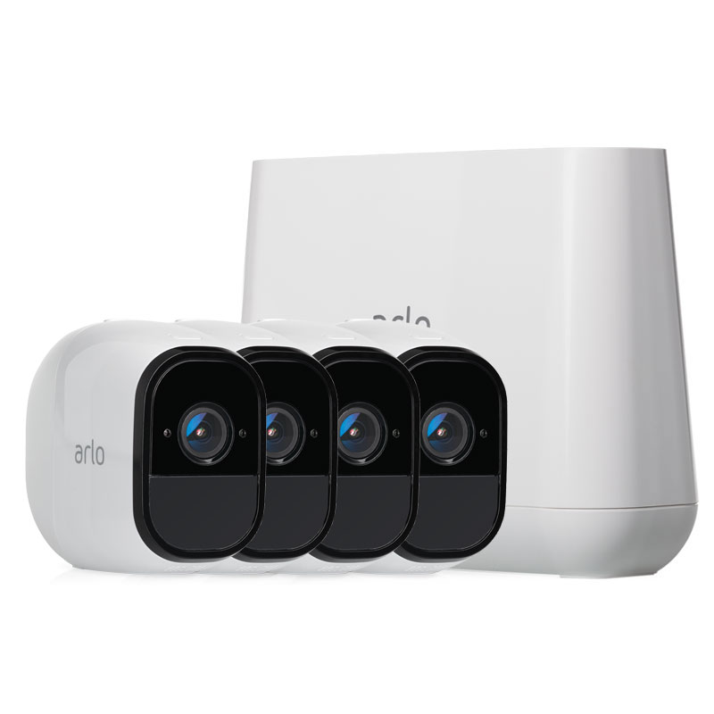 Netgear Arlo Pro Smart Security System with 4 Cameras (VMS4430)