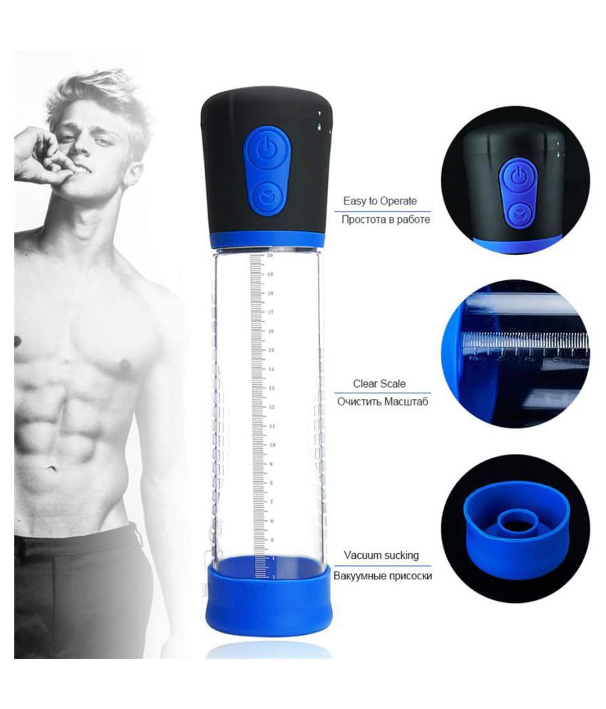 Automatic Penis Pump for Enlargement Blue Dubai