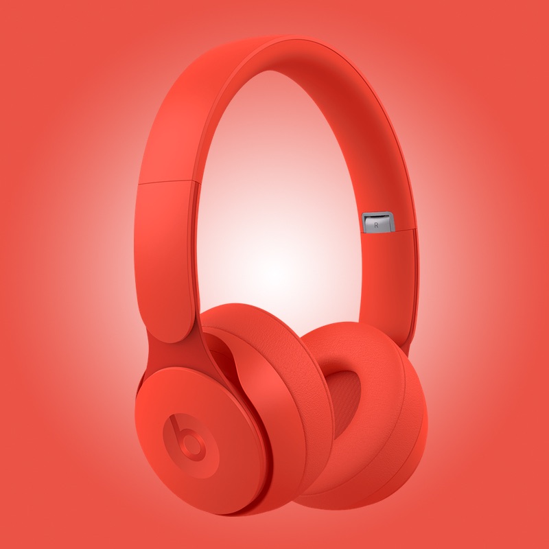 Beats Solo Pro More Matte Collection Red