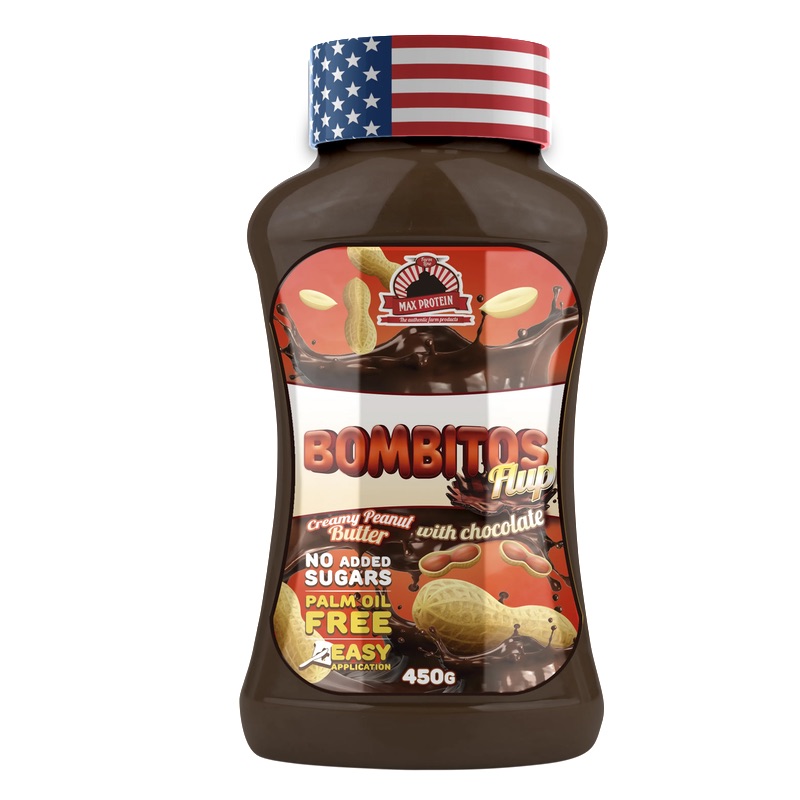Bombitos Flup Chocolate Peanut Butter - 450 g