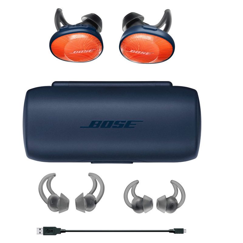 Bose SoundSport Free wireless In Ear Headphones - Orange