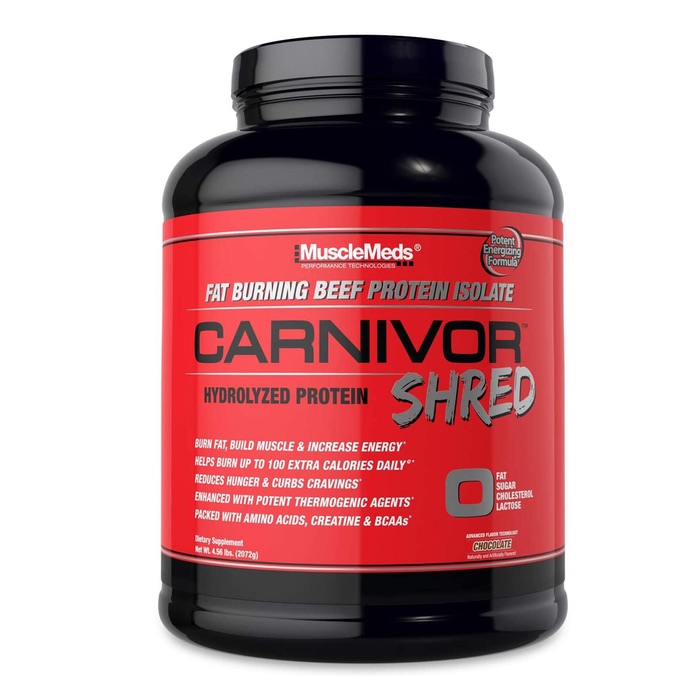 Musclemeds Carnivor Shred Beef Protein Isolate 4 lbs