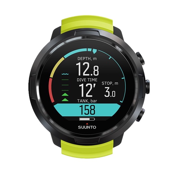 Suunto D5 Black / Lime Dive Computer Oman 