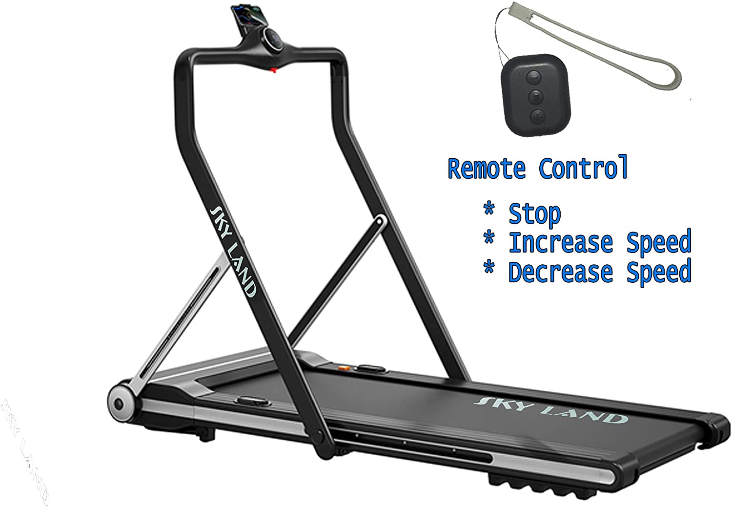 Smart Bluetooth Foldable Slim Treadmill With Remote Control and Speaker  UAQ