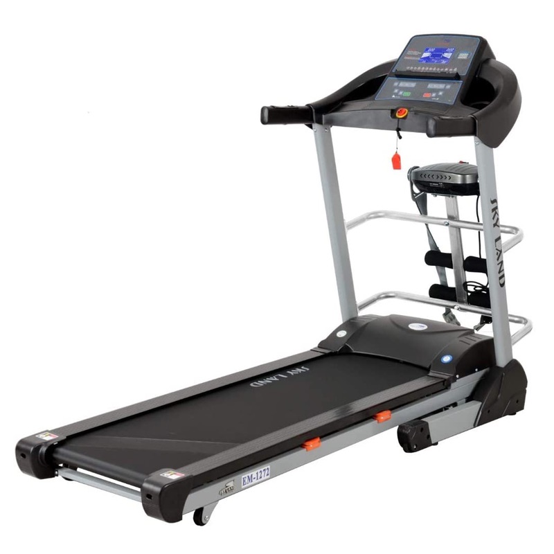 Powerful 3 hp Motor Foldable Treadmill with Massager EM-1272
