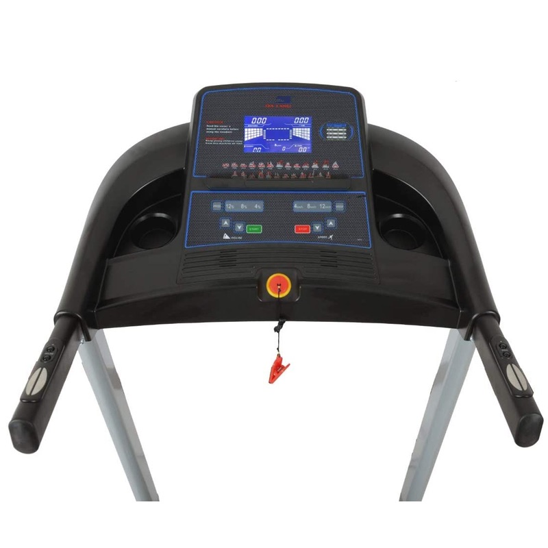 Powerful 3 hp Motor Foldable Treadmill with Massager EM-1272