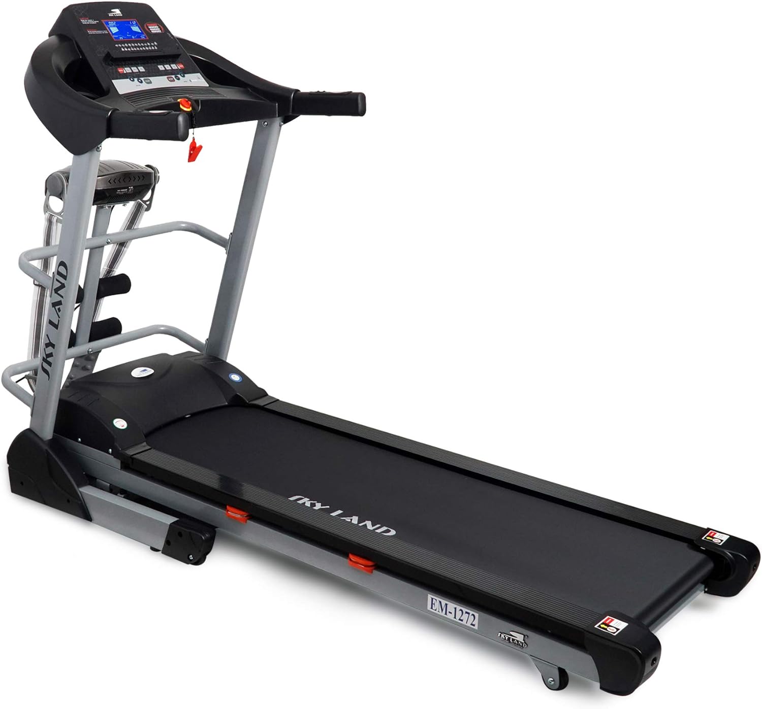 Powerful 3 hp Motor Foldable Treadmill with Massager EM-1272