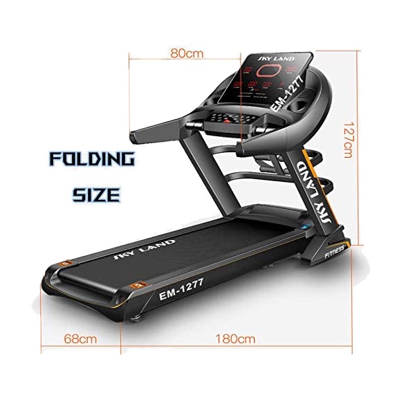 Skyland Home Use Strong Heavy Duty Treadmill with Massager EM-1277