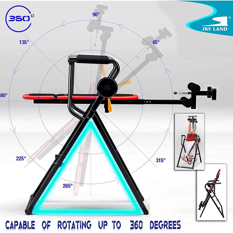 Skyland Inversion Table Max Weight 100 kg EM-1863