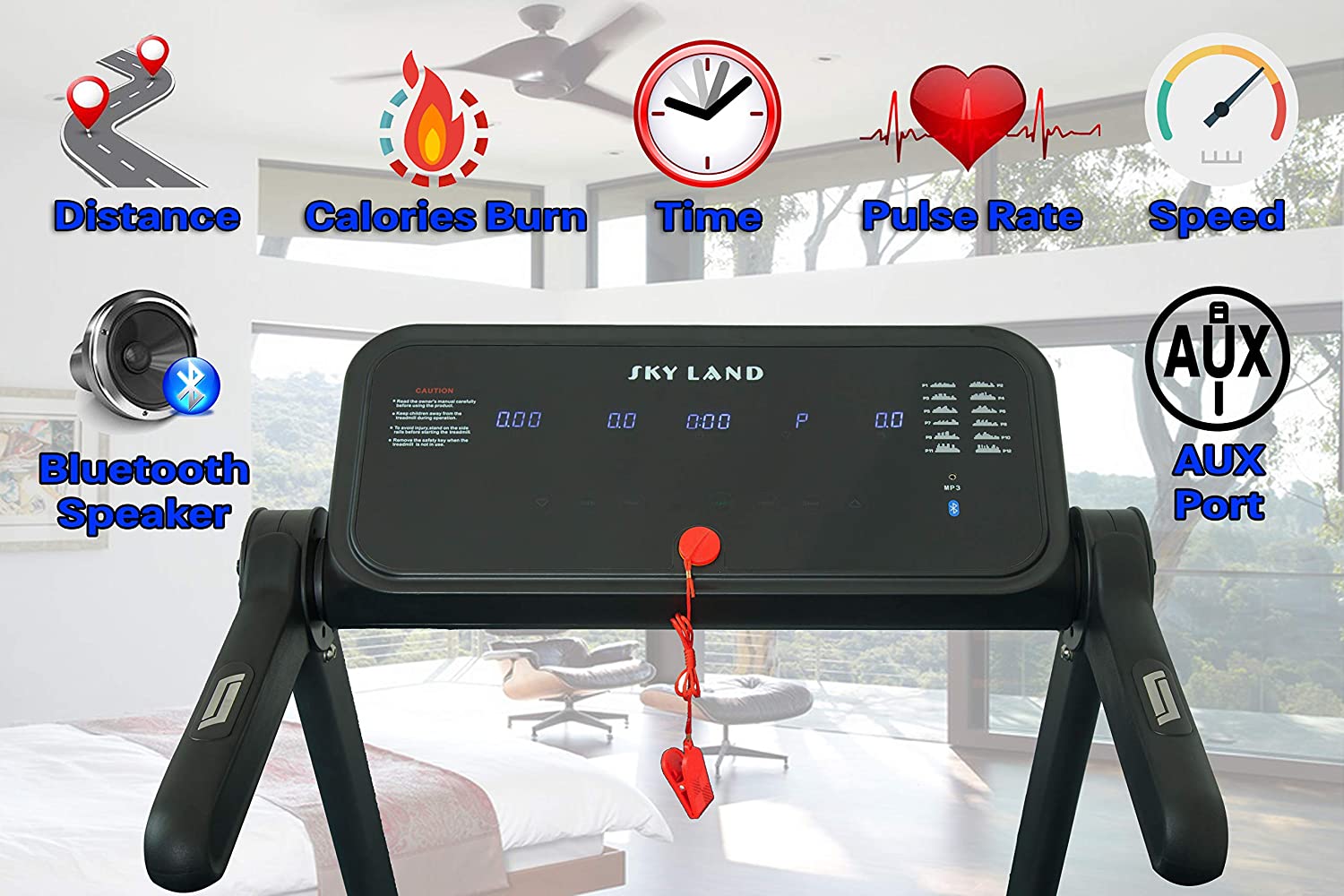 Home Use Foldable Treadmill EM-1280