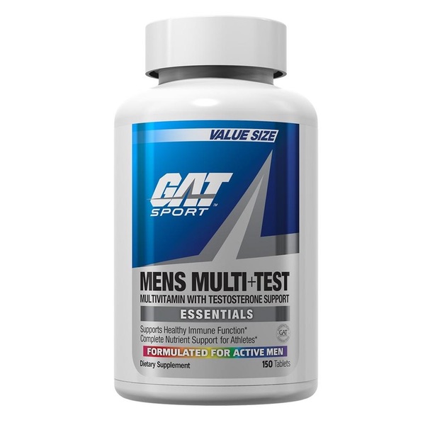 GAT Sport Multi Vitamin Mens Multi+Test Vitamin - 150 Tabs
