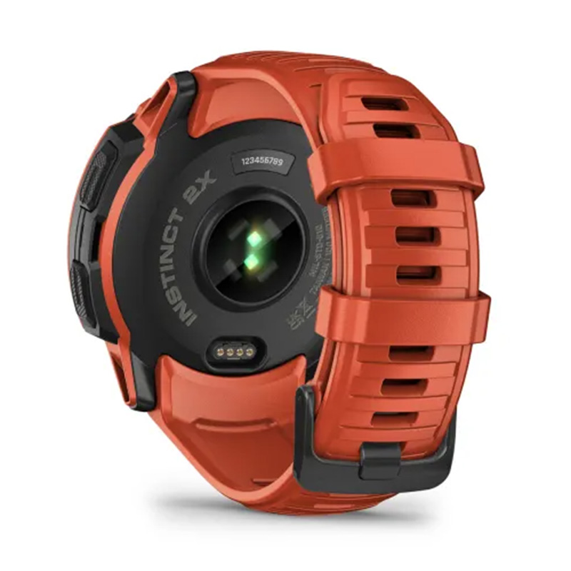 Garmin Instinct 2X Solar Watch 50MM - Flame Red Best Price in UAE Ajman
