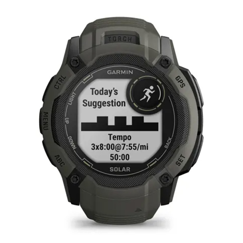 Garmin Instinct 2X Solar Watch 50MM - Moss Best Price in Dubai