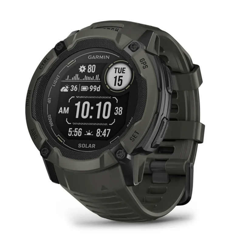 Garmin Instinct 2X Solar Watch 50MM - Moss Best Price in UAE