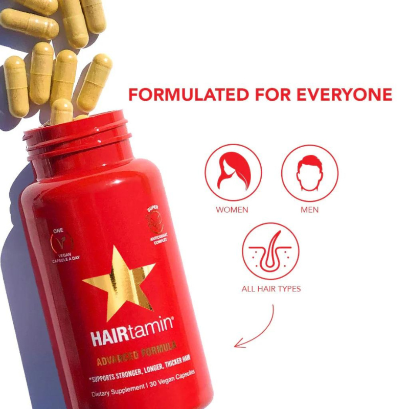 Hairtamin Advanced Formula 30 Vegan Capsules