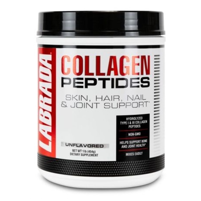 Labrada Collagen Peptides 100% from Grass Fed Cows & Hydrolyzed for Easy Digestion