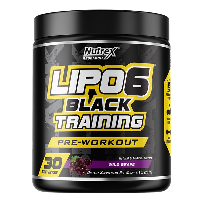 Nutrex Lipo 6 Black Training Intense Stimulant Pre-Workout
