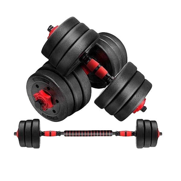 15 Kg Cement Material Weight Dumbbell and Barbell Set MF0506