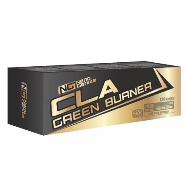 Nano Genixe CLA Green Tea Burner 120 Caps