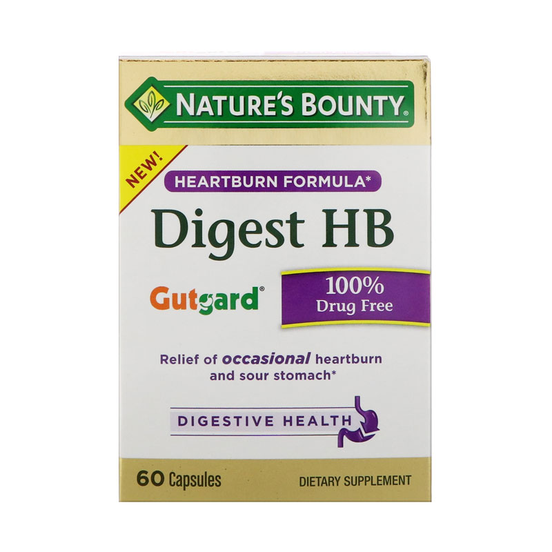 Natures Bounty Digest HB - 75mg Gut Guard (60 Tabs)