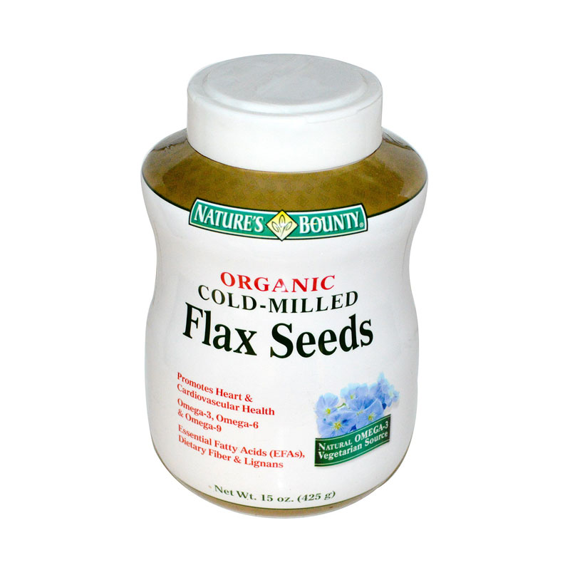 Natures Bounty Organic Flax Seeds (15 Oz)