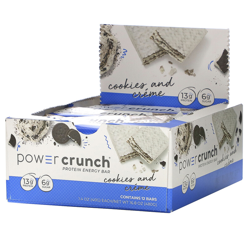 Power Crunch Protein Bar Original Cookies & Cream 40 g 1x12