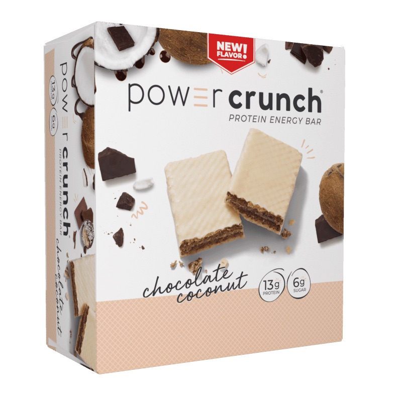 Power Crunch Original Chocolate Coconut 40 g 12 Bars
