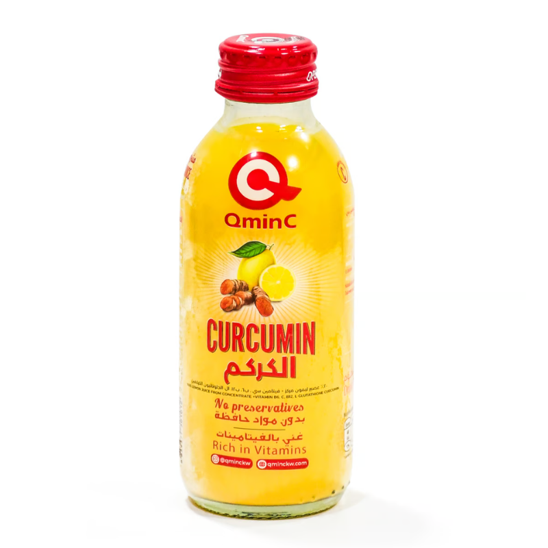 QminC Curucmin Lemon Drink x 24 Bottles Pack