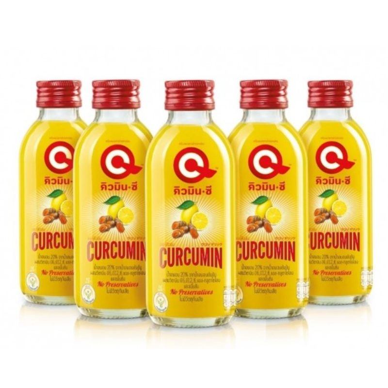 QminC Curucmin Lemon Drink x 24 Bottles Pack