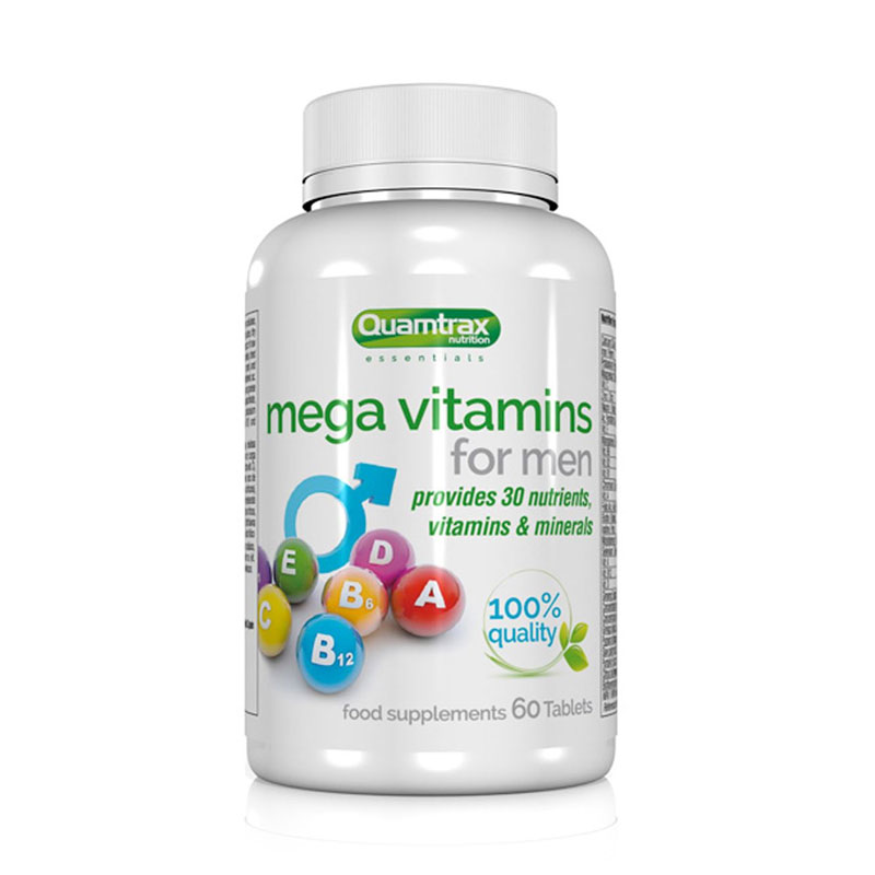 Quamtrax MEGA Vitamin For Men 60 Caps