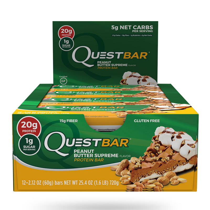 Quest Nutrition Protein Bar Peanut Butter 12 Per Box