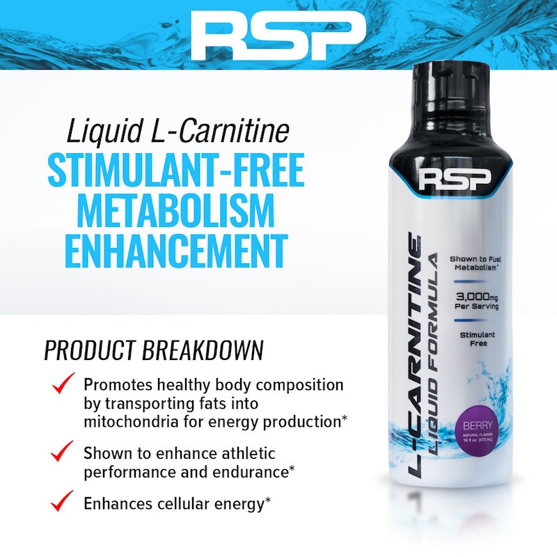 RSP L Carnitine Liquid 3000mg