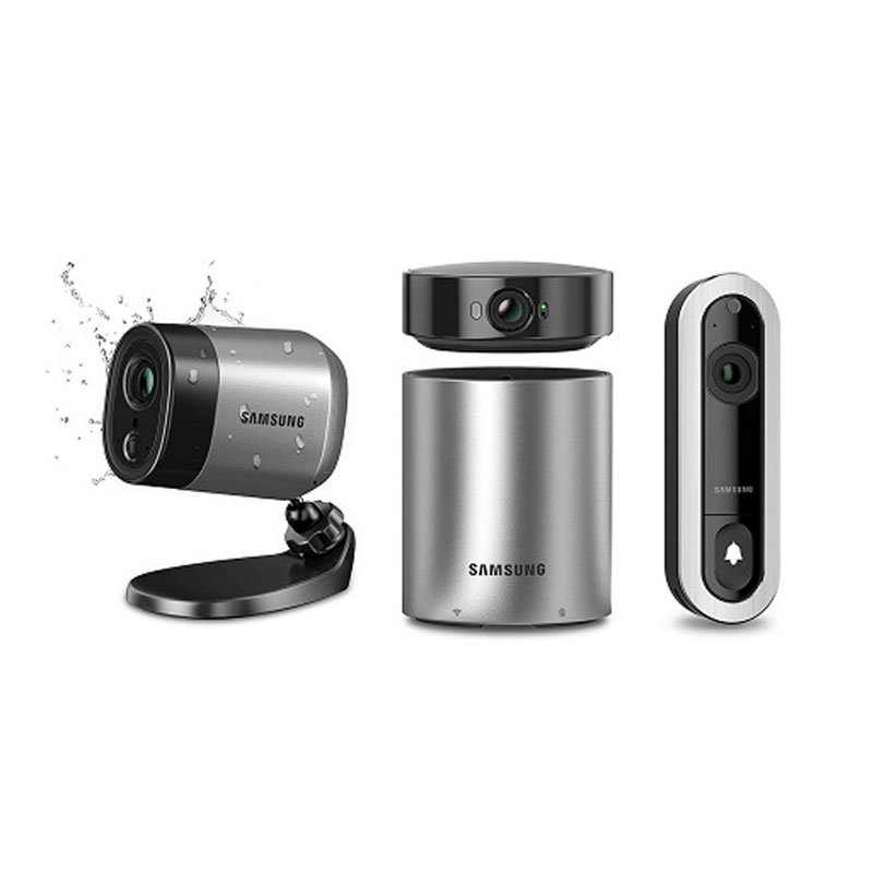 Samsung Wisenet Smartcam Security System and Video Doorbell (SNA-R1210W)